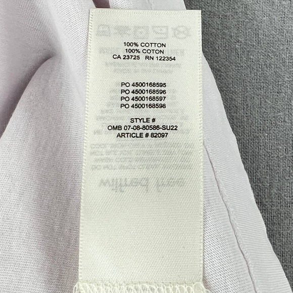 ARITZIA WILFRED Getaway T-shirt Dress Women Small Light Purple Frosted Lilac NWT - Picture 10 of 16